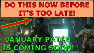 5 Things You MUST DO Before January Patch | New World PTR Update