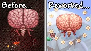 This Terraria Mod REWORKS BOSSES???