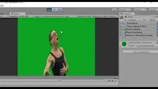 Unity shader : Video in video with green chroma key