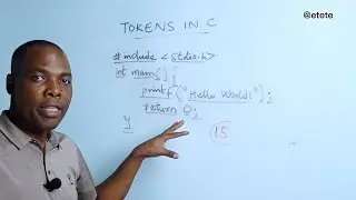 Tokens in C: The building Blocks of Code #C008 #education #everyone