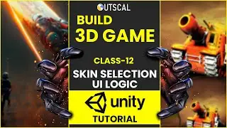 Unity 3D Skins in Battle Tank Game 13: Skin Selection UI Logic