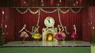 Танец под мелодию Jingle Bells в исполнении хореографического коллектива «Академия танца»