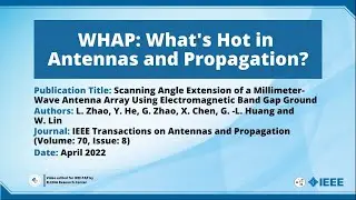 Scanning Angle Extension of a Millimeter-Wave Antenna Array Using Electromagnetic Band Gap Ground