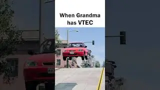 Grandma Got VTEC 💀 BeamNG #shorts