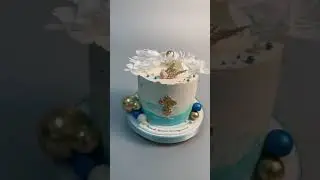 Торт на крестины