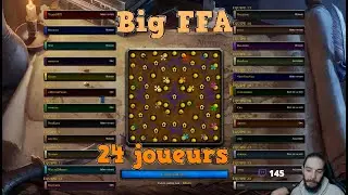 Big FFA avec 24 viewers sur warcraft 3