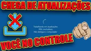 Como bloquear e desinstalar ATUALIZAÇÕES DO WINDOWS 10.