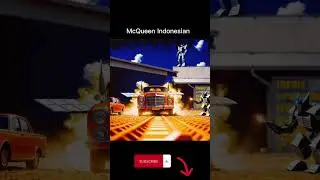 Looking for lightning McQueen: McQueen transform to Optimus Prime transformer