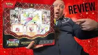 Paldean Fates Shiny Skeledirge ex Premium Collection Box - Product Review