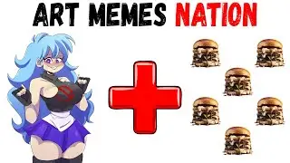 Friday Night Funkin ▶ Sky ➕ 1000 burgers = ❓❓❓ | Art Memes ANIMATION