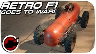 Crossout ✠ RETRO F1 CAR BATTLE BUILD ✠ Crossout Builds (Crossout Gameplay)