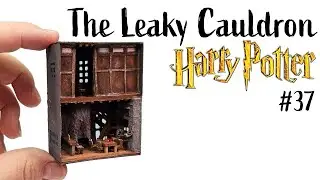 The Leaky Cauldron | a Harry Potter Matchbox diorama | Harry potter miniature