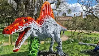 Marwell Zoo & Lego Brickosaurs Evolution Dinosaur Safari 2022 Marwell Wildlife, Winchester England