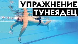 Основное упражнение для обучения плаванию кролем. Ноги теперь не тонут! 