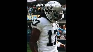 The best offense in each division (Afc+Nfc)