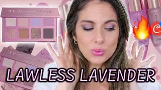 LAWLESS THE LAVENDER ONE EYESHADOW PALETTE ! Try on and Review!