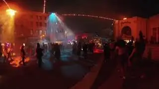 Ye Olde Torture Faire - Crowd watch break - 360 video
