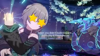 When you didn’t build Gepard… (Difficulty 5 Preservation) | Star Rail [Swarm Disaster]