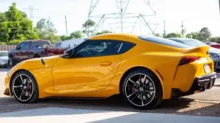 A90 Supra Titan downpipe /Rk titanium exhaust