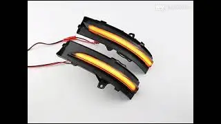 Динамические повторители поворотов Ford Edge дымчатые (14-19 г.в.)