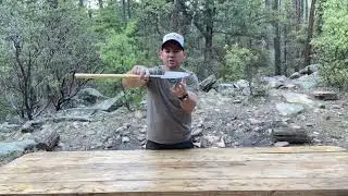 Near Zero Ultralight Titanium Backpacking Shovel Overview