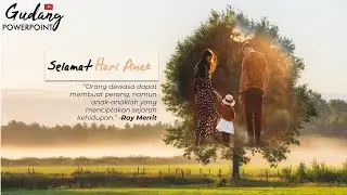 #96 Quote Hari Anak Double Exposure Effect