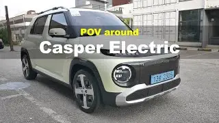 2025 Hyundai Casper Electric POV Exterior and Interior