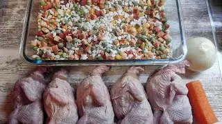 Гавайская смесь с перепелами в Автоклаве! Супер вкусно!!!!