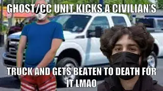 Ghost/cc unit gets killed for trying to fight a random dude MEME