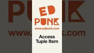 [Day 64] Accessing Items of a Tuple in Python | Light Mode 