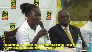 UGANDA SWIMMING FEDERATION HOLD 2022 ANNUAL GENERAL MEETING.