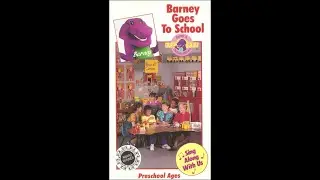 Opening to Barney Goes to School 2007 VHS