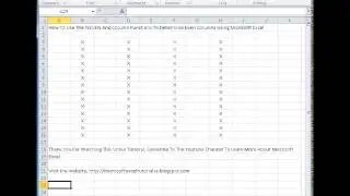 00167 - How To Use The ISEVEN And Column Functions To Determine Even Columns Using Microsoft Excel