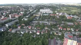 Аэро обзор БФУ им  Канта, ул.  А  Невского, Куйбышева, артиллерийкая, ст  Дадаева, Еловая аллея
