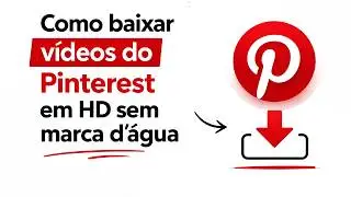 Como baixar vídeos do Pinterest em HD sem marca d'água
