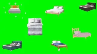 Bed Green Screen Animation