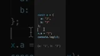 Object.freeze() makes an object immutable
