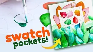 I find swatching tricky...but I LOVE pockets!