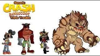 Generic Crash bandicoot Triple Trouble