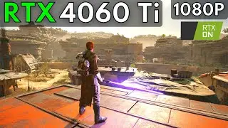 🔴 RTX 4060 Ti 8GB - Star Wars Jedi Survivor | 1080p Ray Tracing