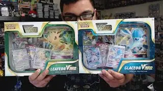 Leafeon & Glaceon V-star Opening! Pokemon TCG