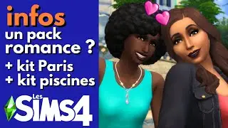 A ROMANCE pack 💕 and 2 new kits ☕ in The Sims 4?