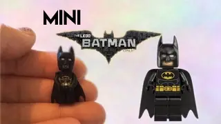 DIY Miniature Lego Batman with polymer clay - tutorial