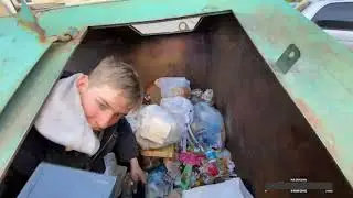 Ищу находки в помойках на СТРИМЕ