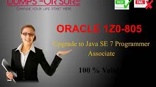1Z0-805 sample questions - Dumps For Sure