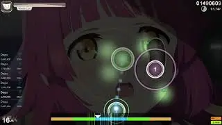 playing osu while my parents are verbally fighting
