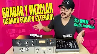 Cómo conectar un PREAMP o COMPRESOR externo a una interfaz de audio? | Todo lo que necesitas saber!