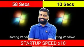 How To Turn On Windows 7 Fast | SPEED x10 | Windows 7/10