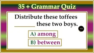 35 + English Grammar Quiz | Present Past Future | Grammar All Tenses test | No.1 Quality English