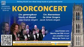 Koorconcert door Glorify en Urker Zangers